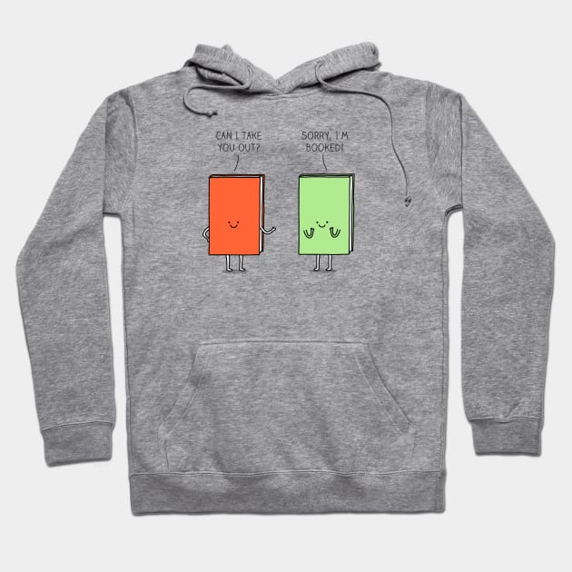 Booked Hoodie by milkyprint